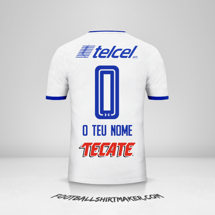 Camisola Cruz Azul 2017/18 II -  o teu nome - 0