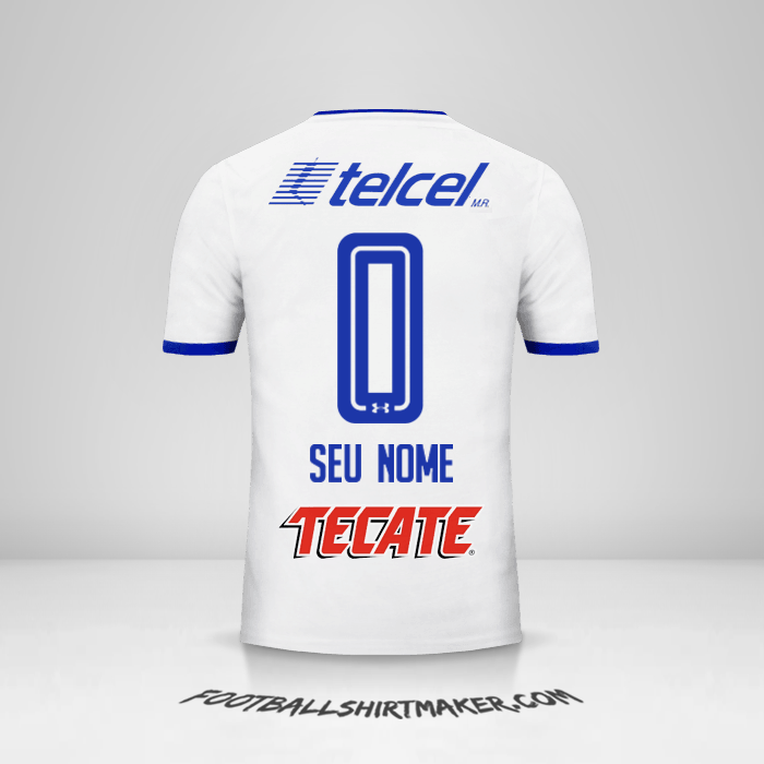 Camisa Cruz Azul 2017/18 II -  seu nome - 0