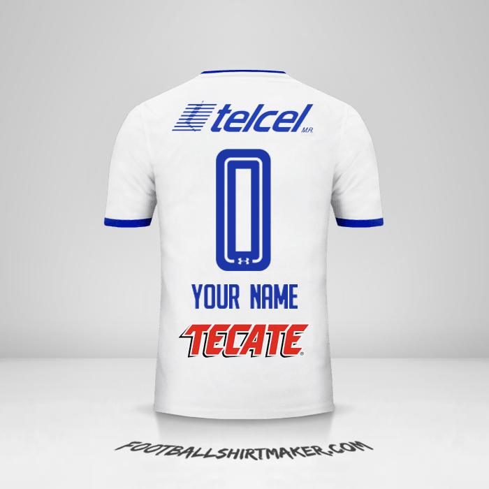 Jersey Cruz Azul 2017/18 II -  your name - 0