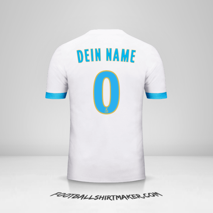 Trikot Olympique de Marseille 2017/18 -  dein name - 0