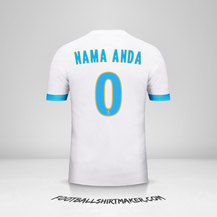 Jersey Olympique de Marseille 2017/18 -  nama anda - 0