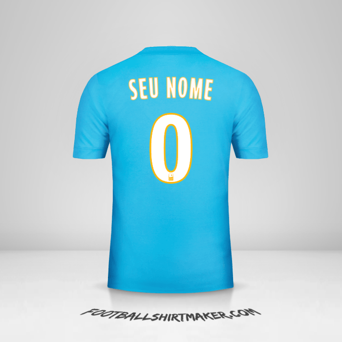 Camisa Olympique de Marseille 2017/18 II -  seu nome - 0