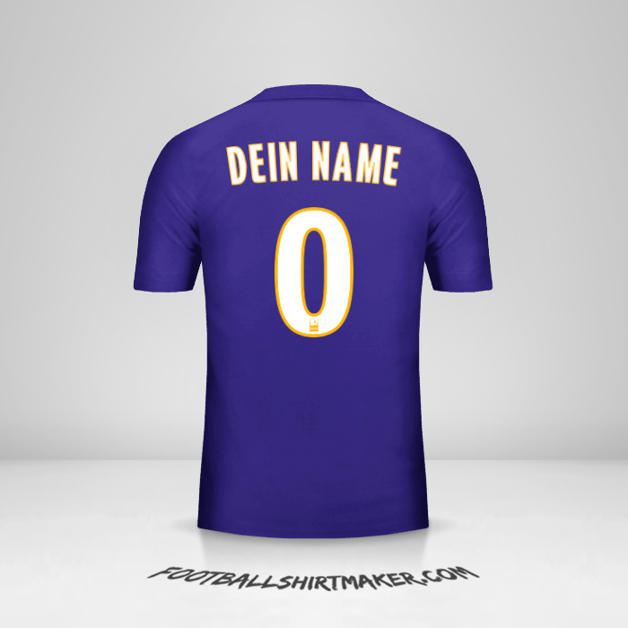 Trikot Olympique de Marseille 2017/18 III -  dein name - 0