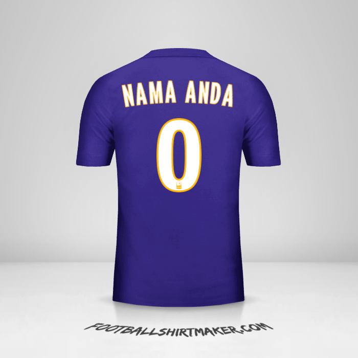 Jersey Olympique de Marseille 2017/18 III -  nama anda - 0