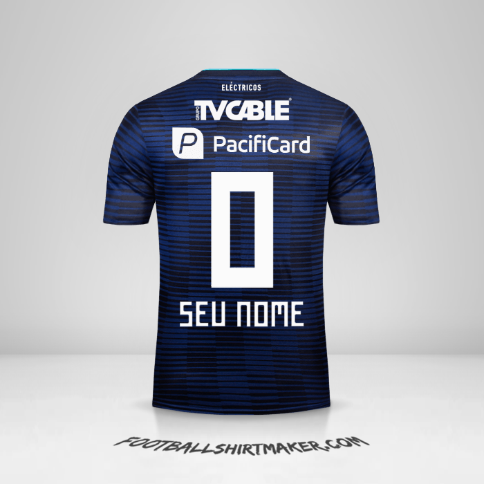 Camisa Emelec 2018 II -  seu nome - 0