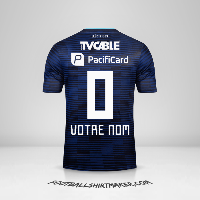 Maillot Emelec 2018 II -  votre nom - 0