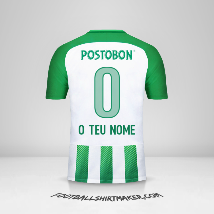 Camisola Atletico Nacional 2018 -  o teu nome - 0