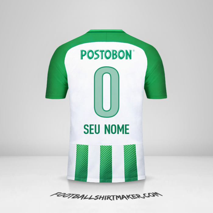 Camisa Atletico Nacional 2018 -  seu nome - 0