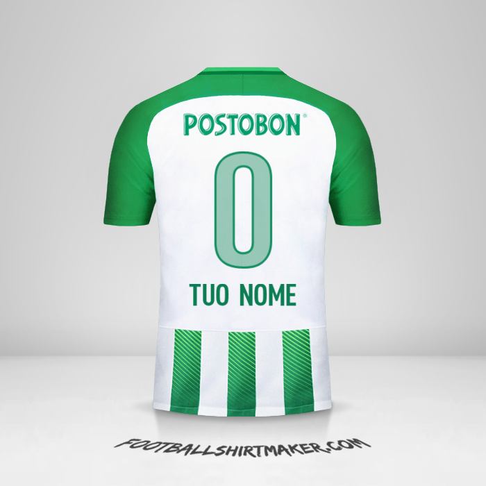 Maglia Atletico Nacional 2018 -  tuo nome - 0