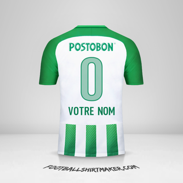 Maillot Atletico Nacional 2018 -  votre nom - 0