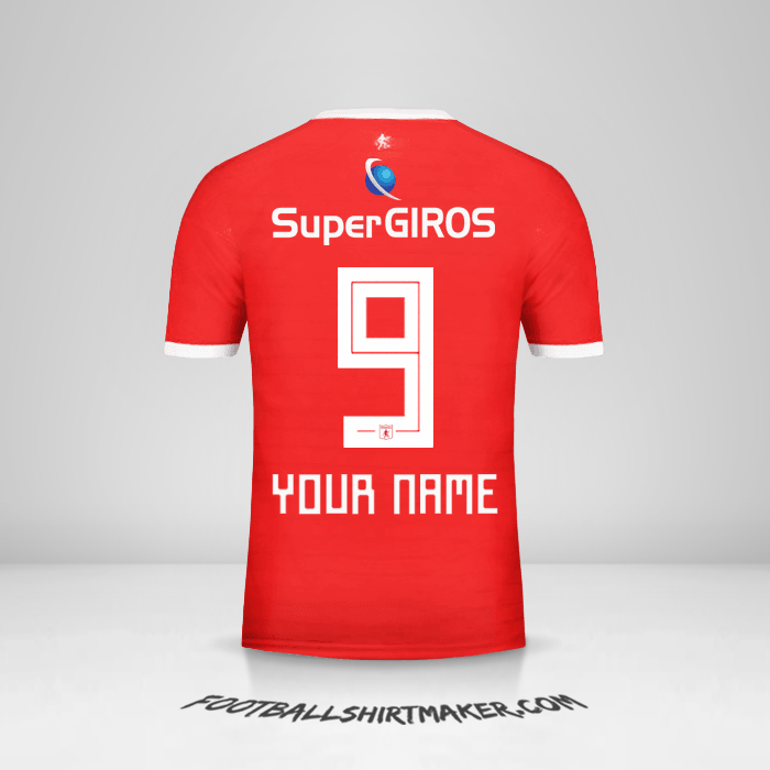 America de Cali 2018 shirt number 9 your name