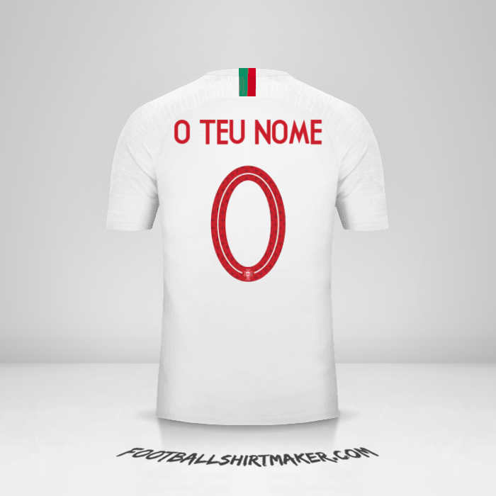 Camisola Portugal 2018 II -  o teu nome - 0