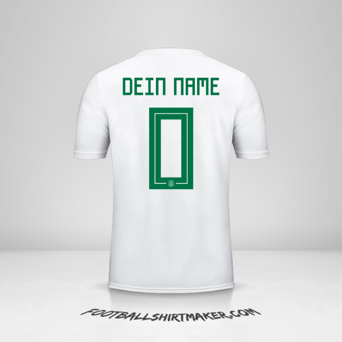 Trikot Mexiko 2018 II -  dein name - 0