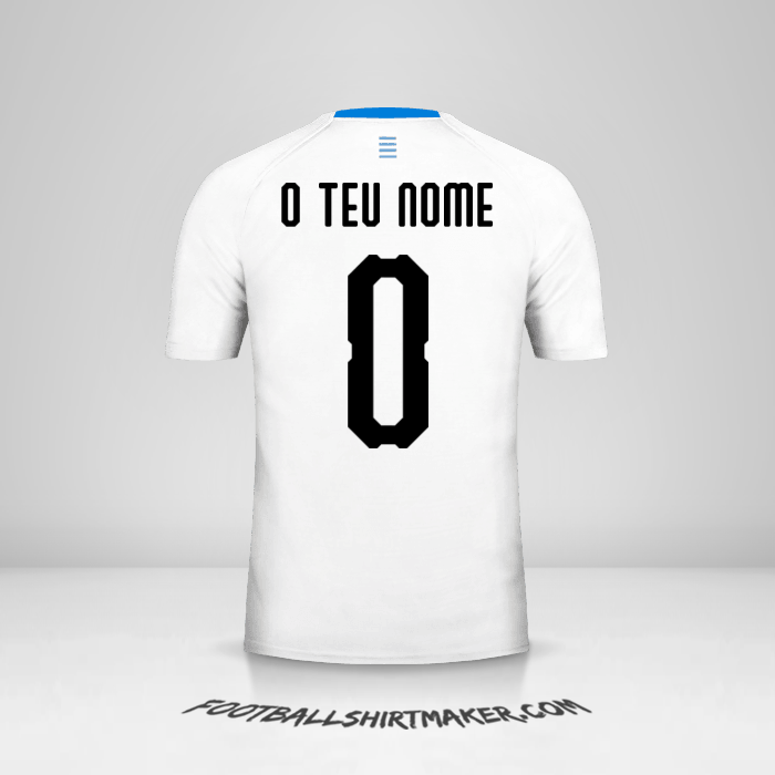 Camisola Uruguai 2018 II -  o teu nome - 0