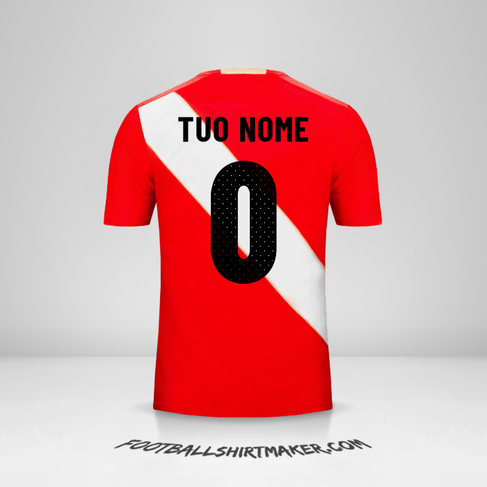 Maglia Perù 2018 II -  tuo nome - 0