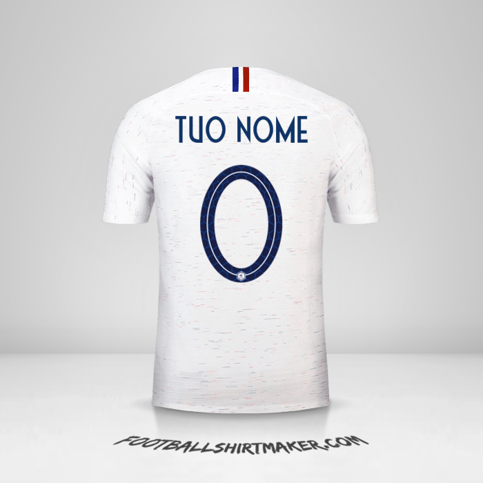 Maglia Francia 2018 II -  tuo nome - 0