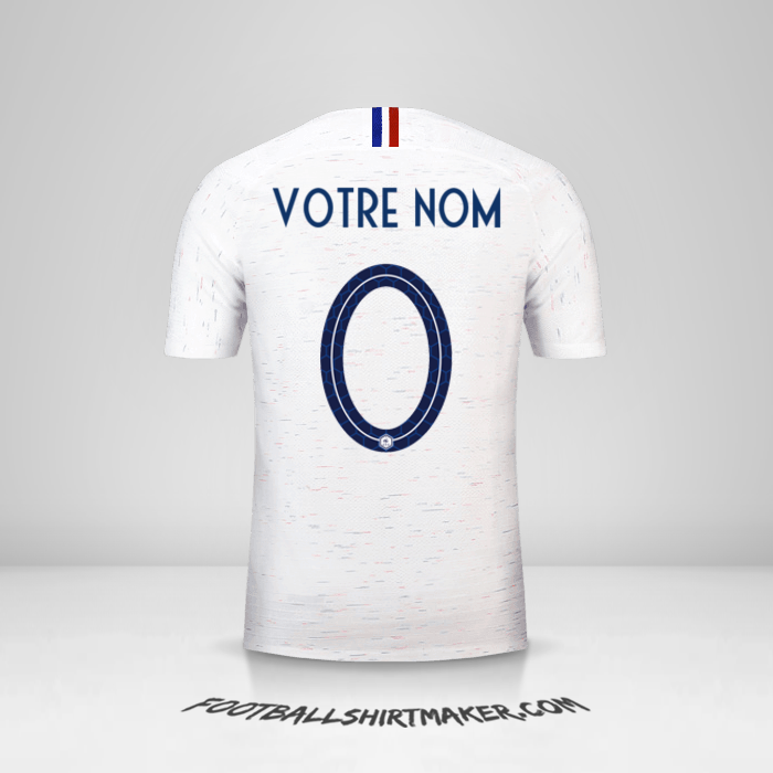 Maillot France 2018 II -  votre nom - 0