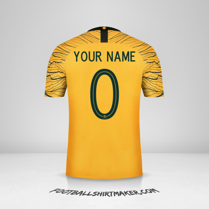 Jersey Australia 2018 -  your name - 0