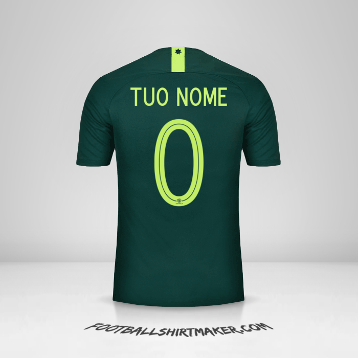 Maglia Australia 2018 II -  tuo nome - 0