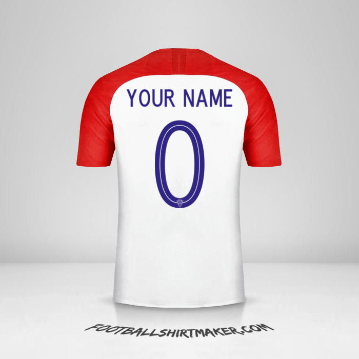 Shirt Croatia 2018 -  your name - 0