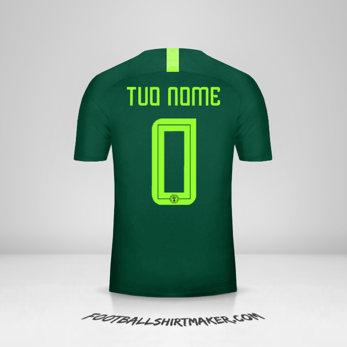 Maglia Nigeria 2018 II -  tuo nome - 0