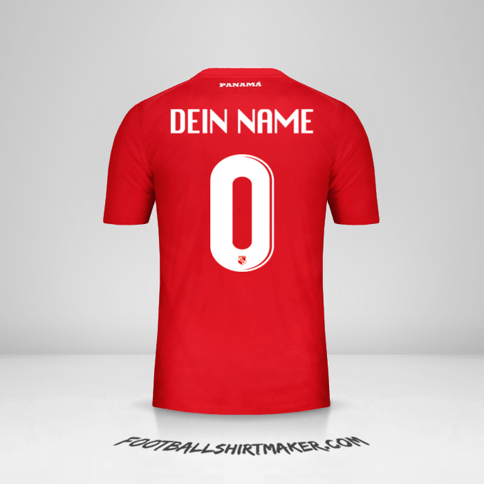 Trikot Panama 2018 -  dein name - 0