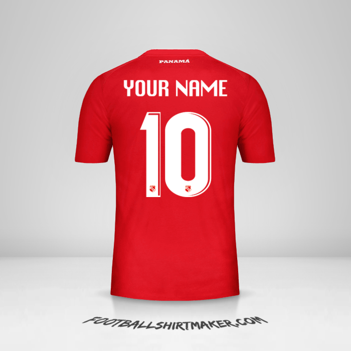 Panama 2018 jersey number 10 your name