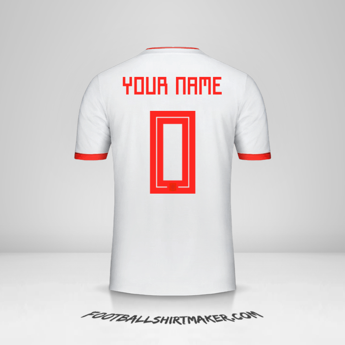 Jersey Spain 2018 II -  your name - 0