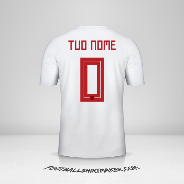 Maglia Giappone 2018 II -  tuo nome - 0