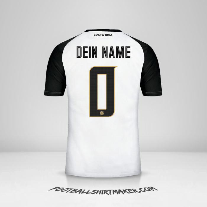 Trikot Costa Rica 2018 II -  dein name - 0