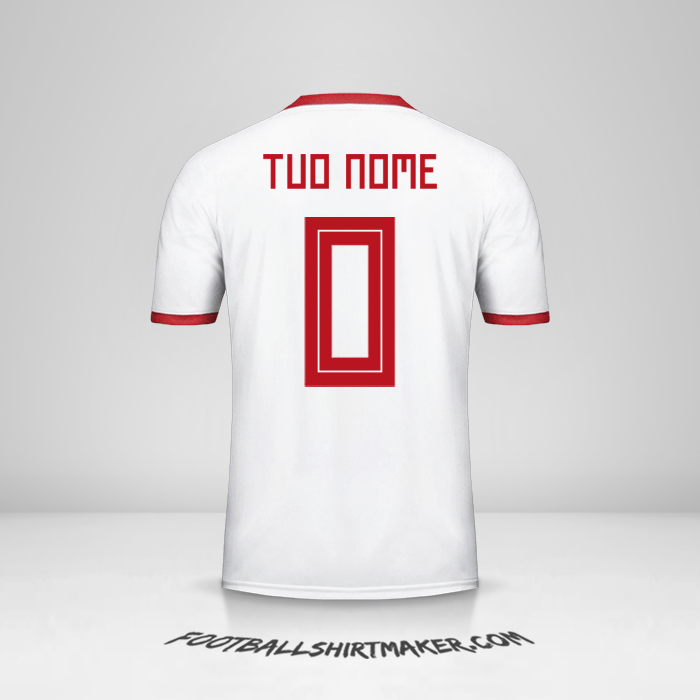 Maglia Iran 2018 -  tuo nome - 0
