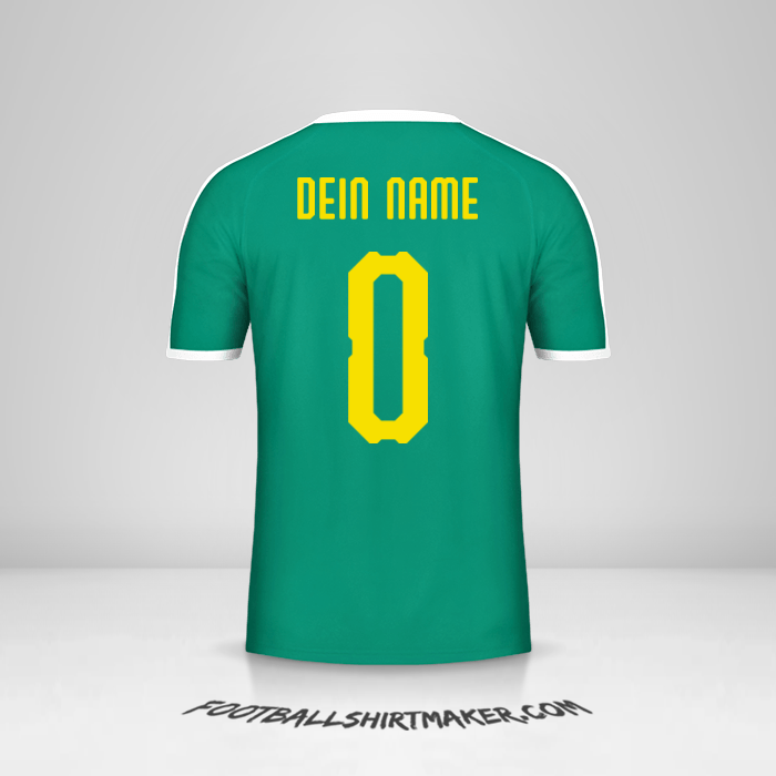 Trikot Senegal 2018 II -  dein name - 0