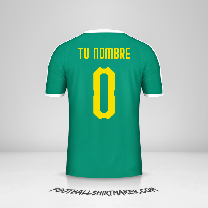 Jersey Senegal 2018 II -  tu nombre - 0