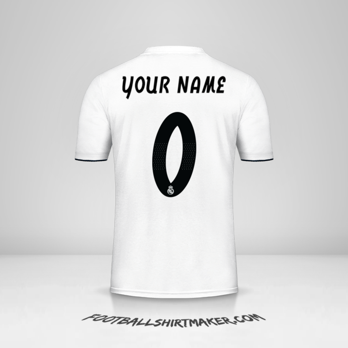 Shirt Real Madrid CF 2018/19 Cup -  your name - 0