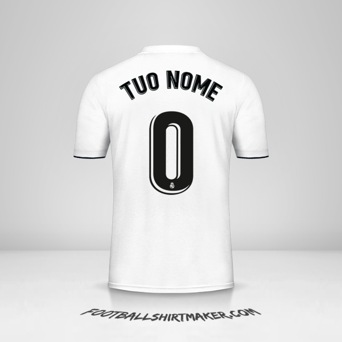 Maglia Real Madrid CF 2018/19 -  tuo nome - 0