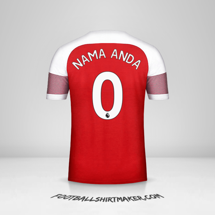 Jersey Arsenal 2018/19 -  nama anda - 0