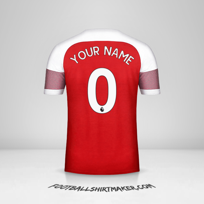 Jersey Arsenal 2018/19 -  your name - 0