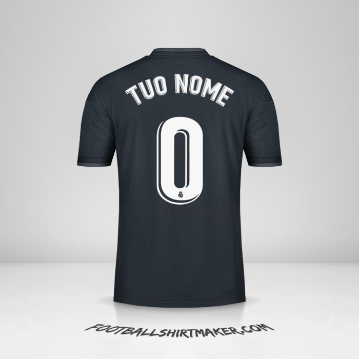 Maglia Real Madrid CF 2018/19 II -  tuo nome - 0