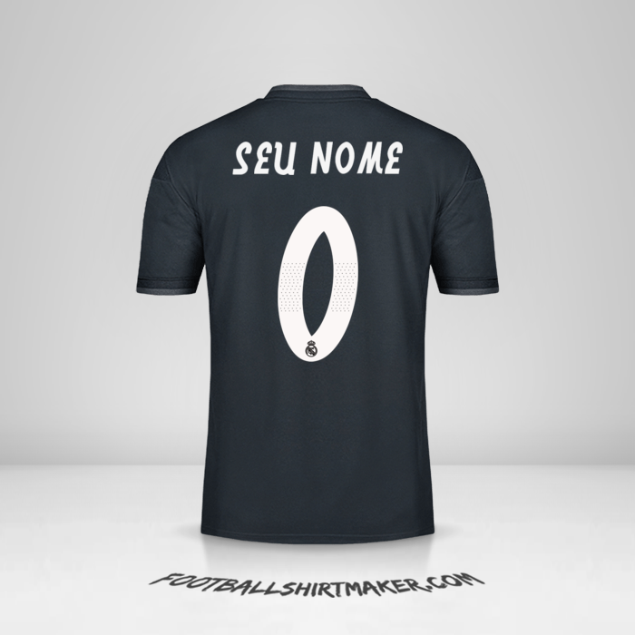 Camisa Real Madrid CF 2018/19 Cup II -  seu nome - 0