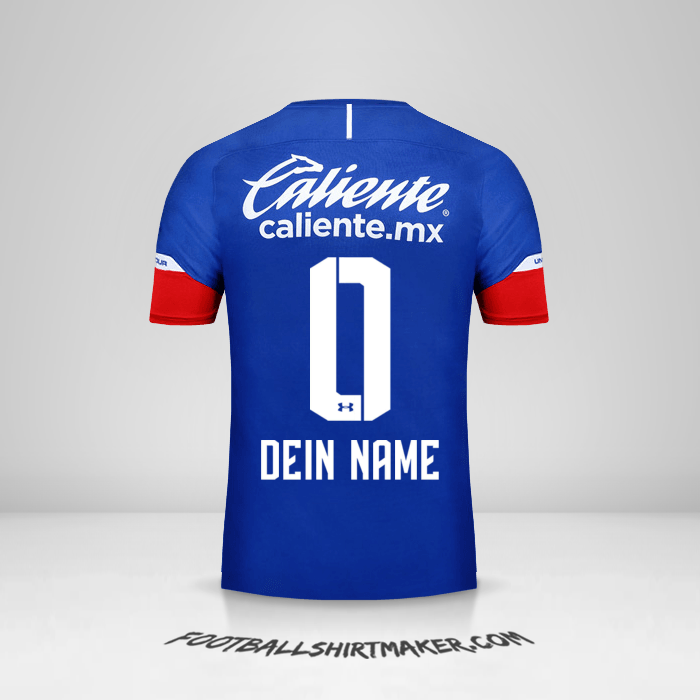 Trikot Cruz Azul 2018/19 -  dein name - 0