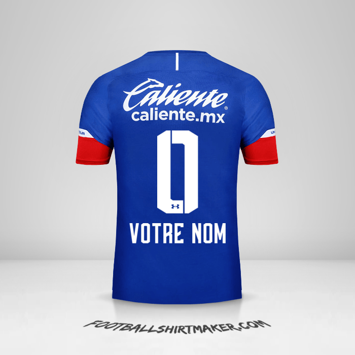 Maillot Cruz Azul 2018/19 -  votre nom - 0