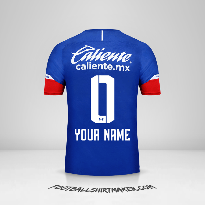 Jersey Cruz Azul 2018/19 -  your name - 0