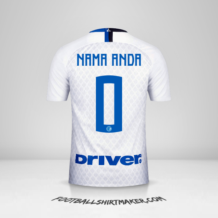 Jersey Inter 2018/19 II -  nama anda - 0