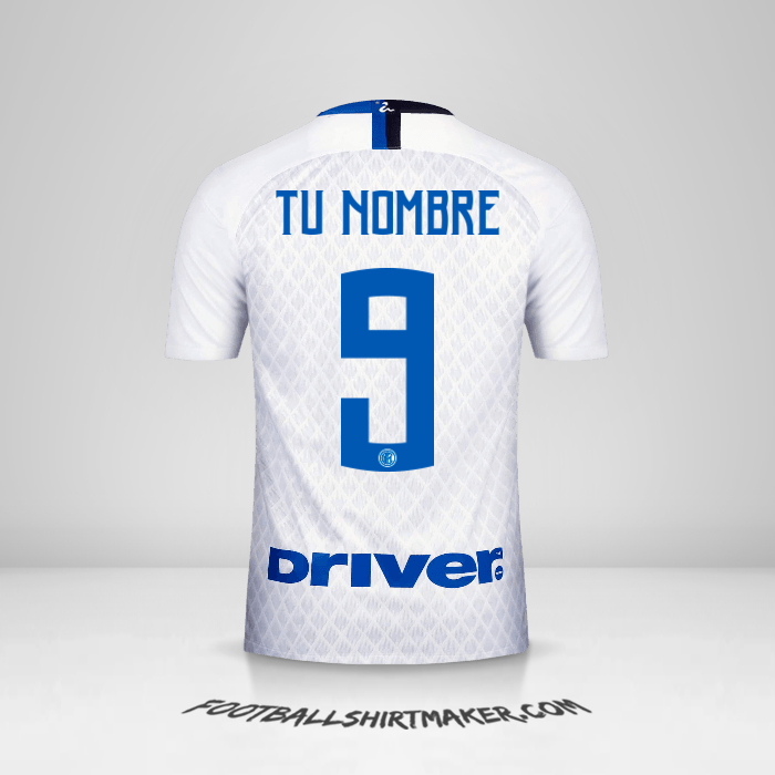 Camiseta Inter 2018 19 II. Crear con tu Nombre y Numero