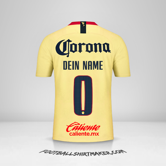 Trikot Club America 2018/19 -  dein name - 0