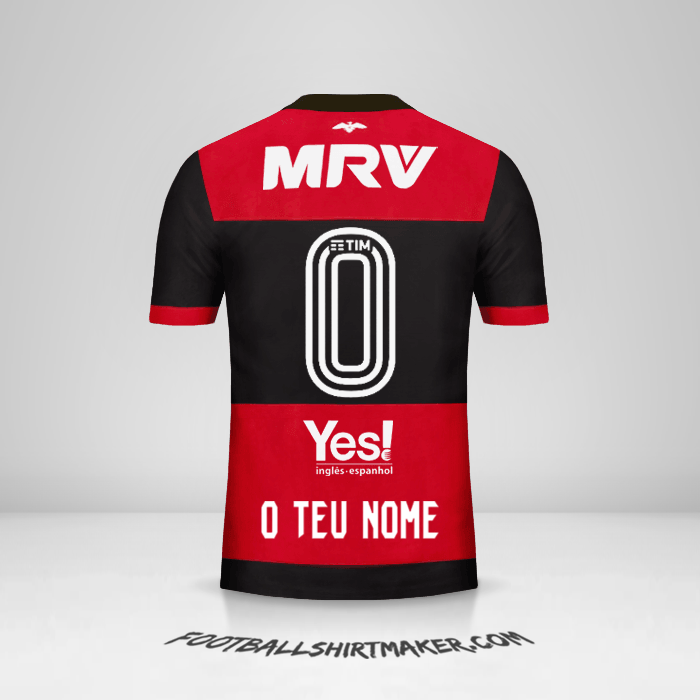 Camisola Flamengo 2017/18 -  o teu nome - 0