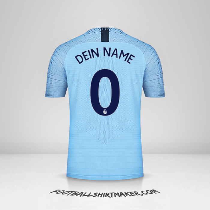 Trikot Manchester City 2018/19 -  dein name - 0