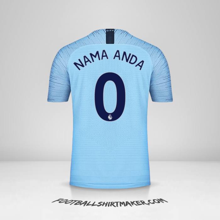 Jersey Manchester City 2018/19 -  nama anda - 0