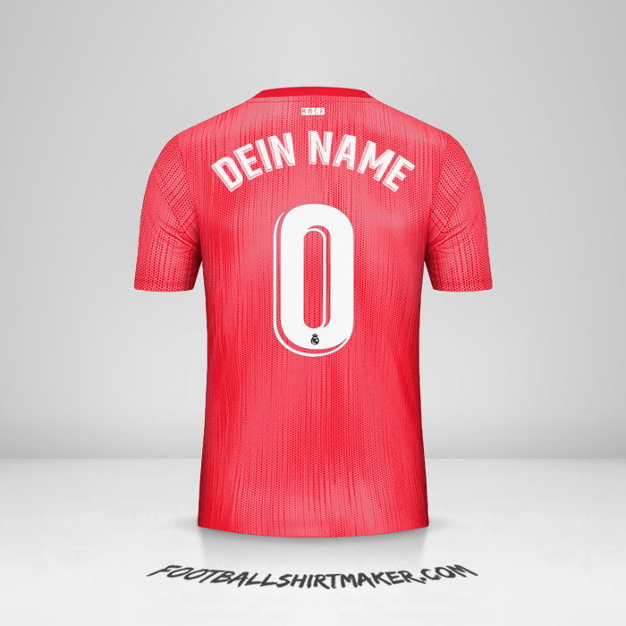 Trikot Real Madrid CF 2018/19 III -  dein name - 0