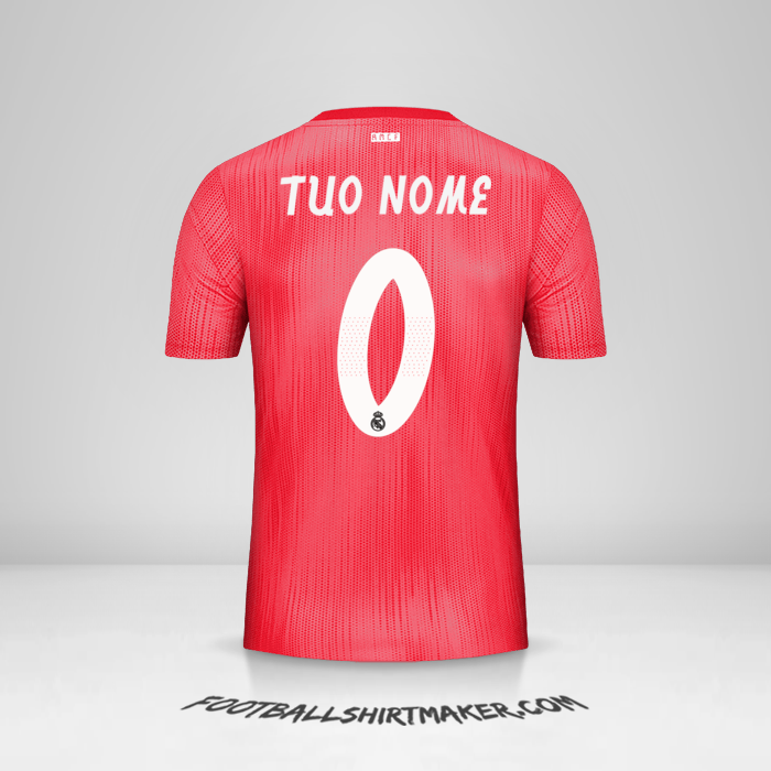 Maglia Real Madrid CF 2018/19 Cup III -  tuo nome - 0